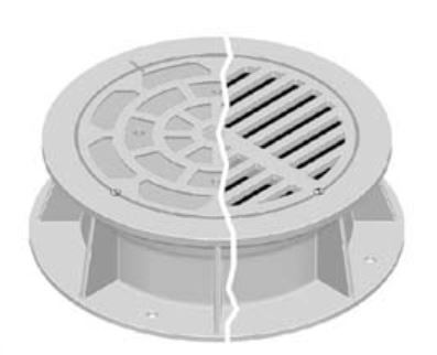 Neenah R-3492-1 Airport Castings: Manhole Frames and Grates